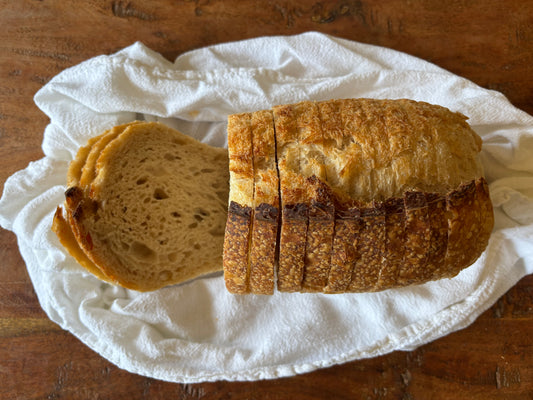 Sourdough Country Tin Loaf (Sliced)